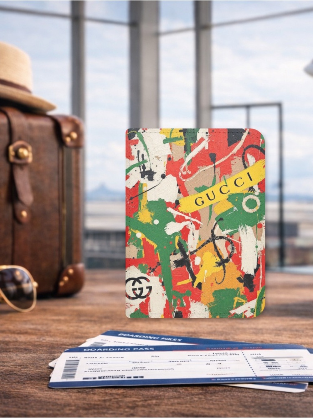HANDMADE FASHION Passport and ID Holder